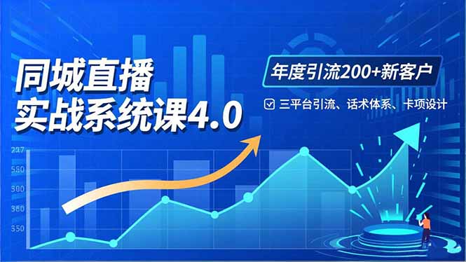 实体店直播实战班4.0，三平台引流、话术体系、卡项设计，年度引流200客月增10万-爱拼知识社 - 互联网创业与虚拟资源分享