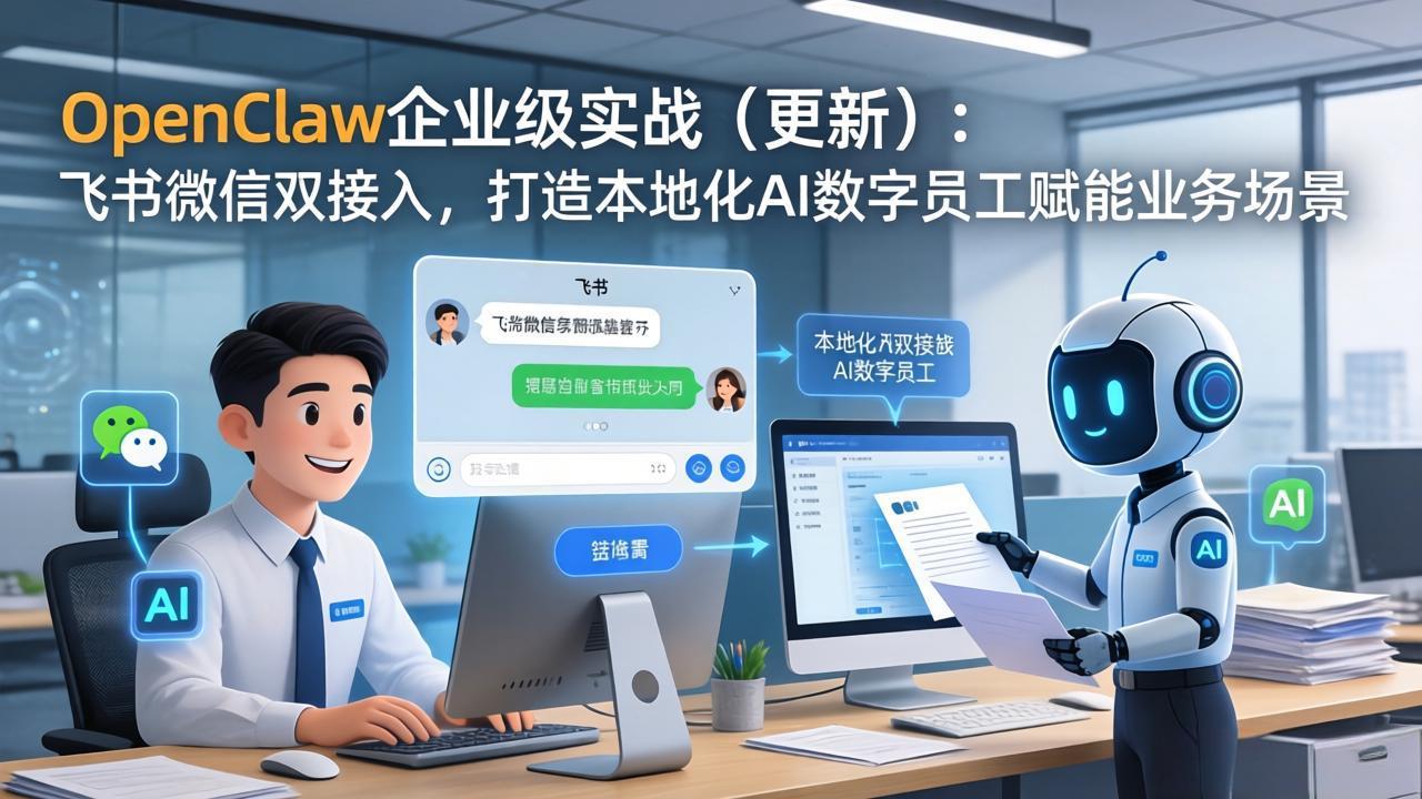 OpenClaw企业级实战(更新-爱拼知识社 - 互联网创业与虚拟资源分享