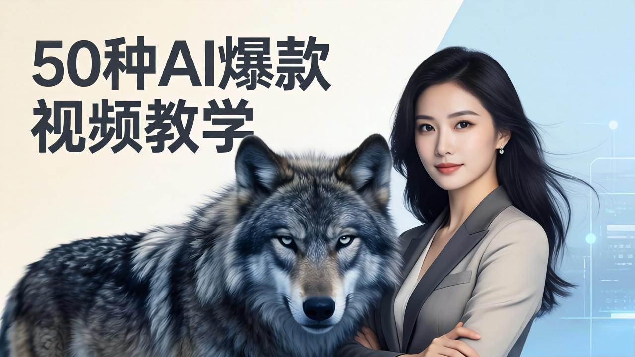 （17815期）50种AI爆款视频教学：影视级古诗词+治愈萌宠+山海经蛟龙，高阶宝典商业落地-爱拼知识社 - 互联网创业与虚拟资源分享