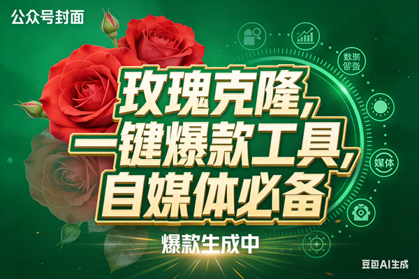 （17813期）玫瑰克隆，ai鲁大魔工具，自媒体必备神器，一键爆款，详细教程。-爱拼知识社 - 互联网创业与虚拟资源分享
