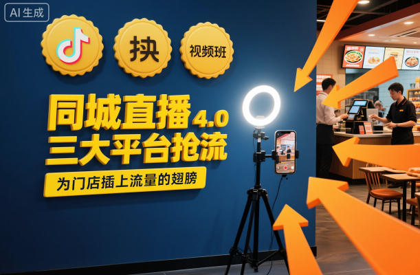 同城直播实操班4.0，三大平台抢流，为门店插上流量的翅膀-爱拼知识社 - 互联网创业与虚拟资源分享